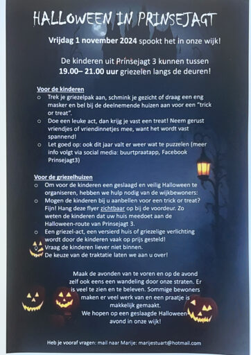 Halloween in Prinsejagt